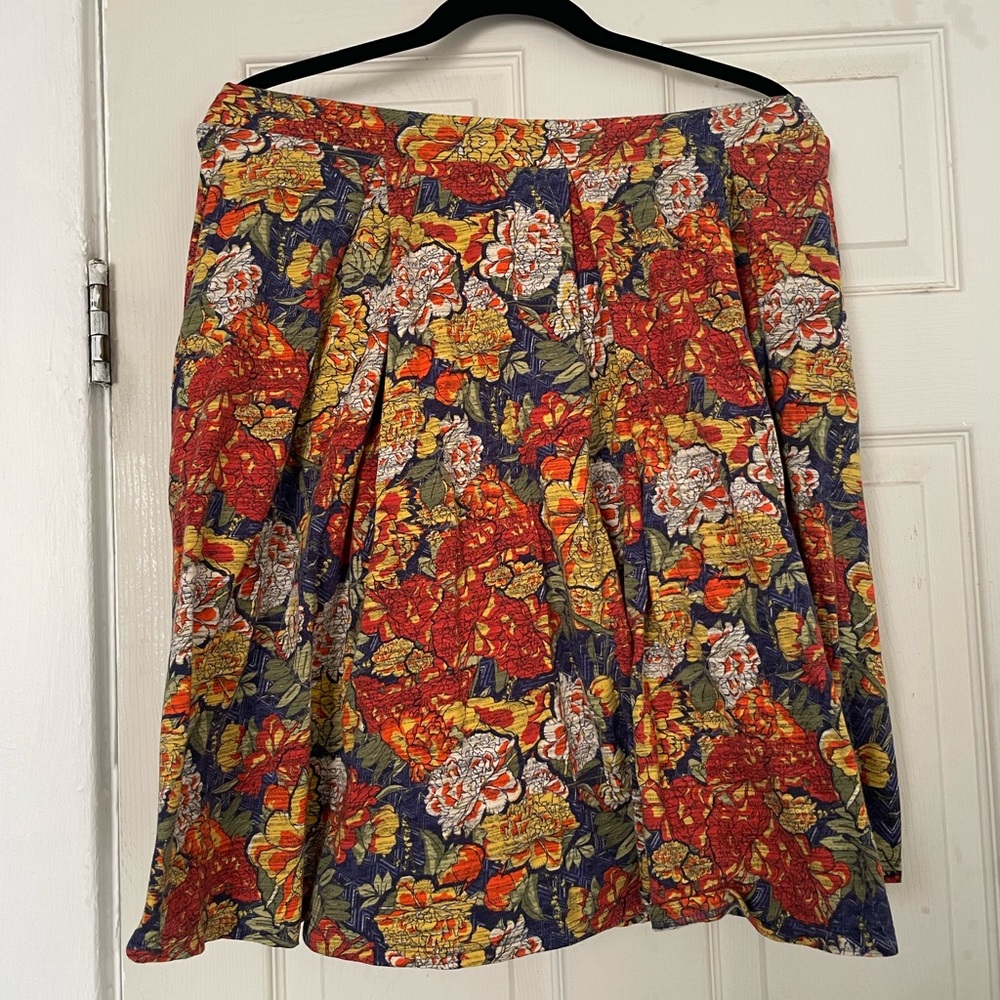 Lularose Azure Skirt